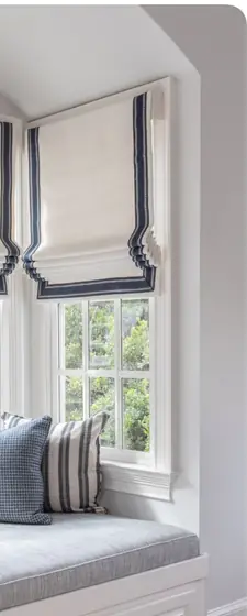Zebra blind fitted to a Riyadh window