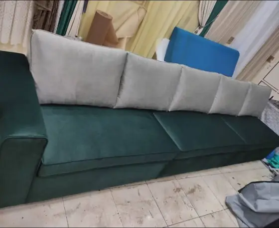 Upholstered headboards made in our workshop